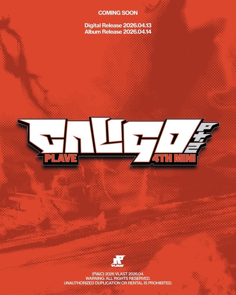 PLAVE、4月13日に4th Mini Album 'Caligo Pt.2'リリース決定！Coming